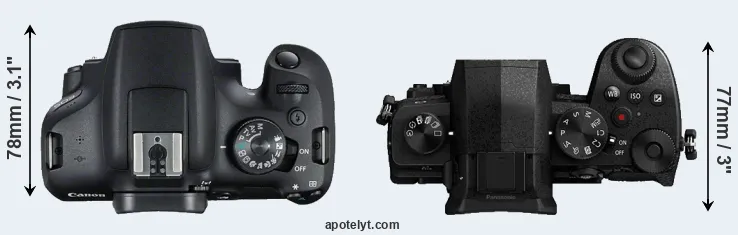 Compare T7 versus G95 top