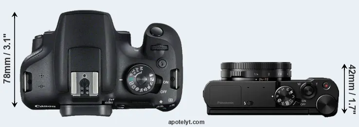 Compare T7 versus LX10 top