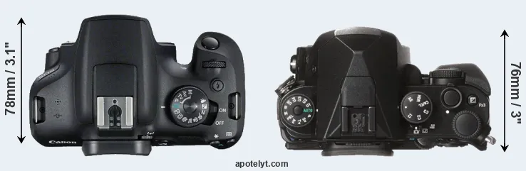 Compare T7 versus KP top