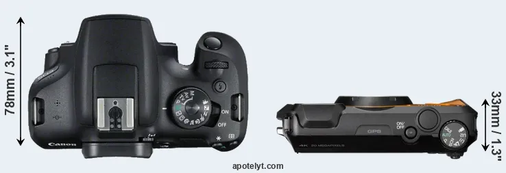Compare T7 versus WG-6 top