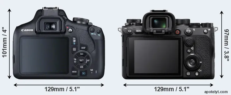 Comparison T7 or A1 rear
