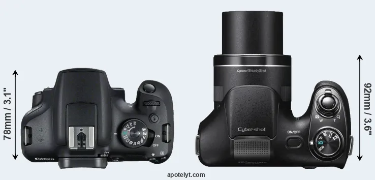 Compare T7 versus H300 top