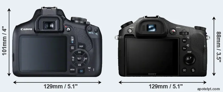 Comparison T7 or RX10 rear