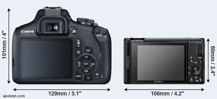 Comparison T7 or ZV-1F rear