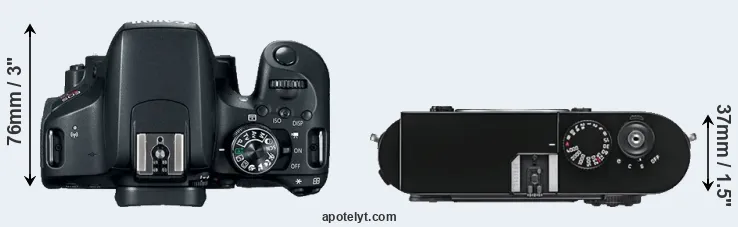 Compare T7i versus M9 top