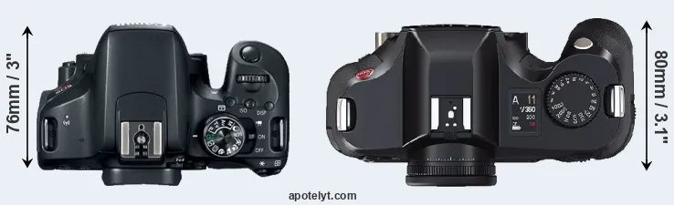 Compare T7i versus S2 top