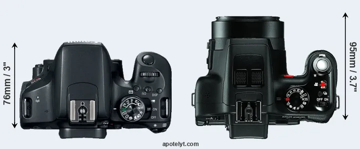 Compare T7i versus V-LUX 3 top