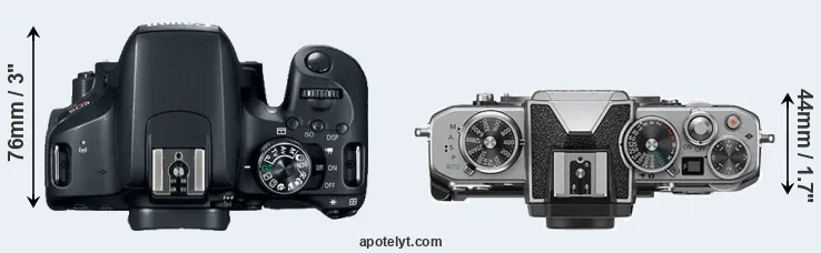 Compare T7i versus Z fc top