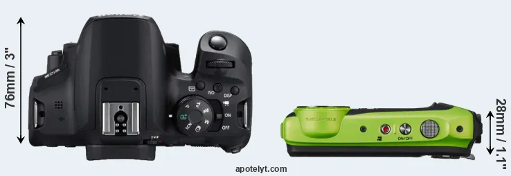 Compare T8i versus XP120 top