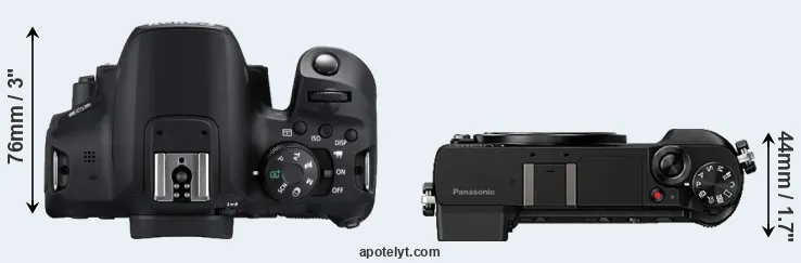 Compare T8i versus GX85 top