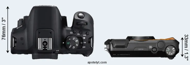 Compare T8i versus WG-6 top