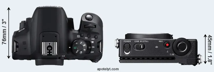 Compare T8i versus fp top