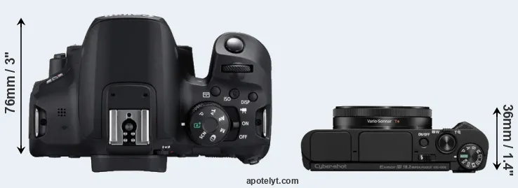 Compare T8i versus HX99 top