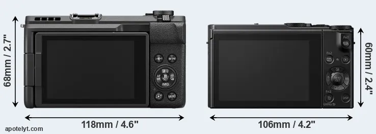 Comparison V1 or LX10 rear