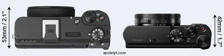Compare V1 versus LX10 top