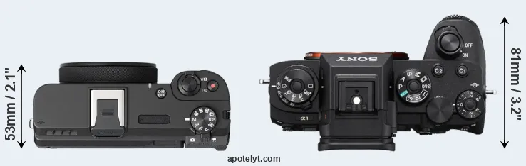 Compare V1 versus A1 top