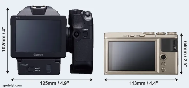 Comparison XC10 or XF10 rear