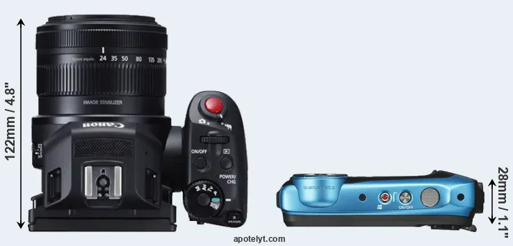 Compare XC10 versus XP140 top