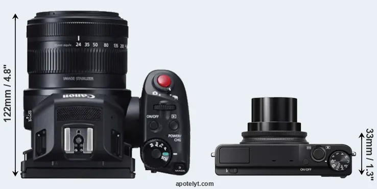 Compare XC10 versus XQ2 top