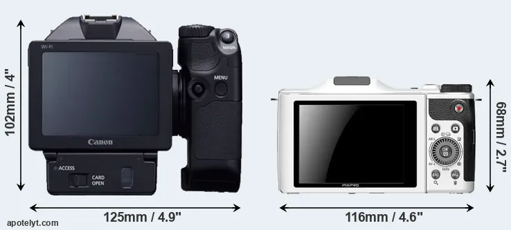 Comparison XC10 or S-1 rear