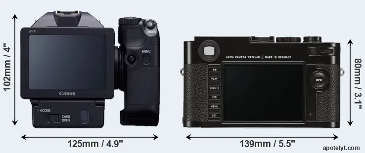 Comparison XC10 or M Typ 262 rear