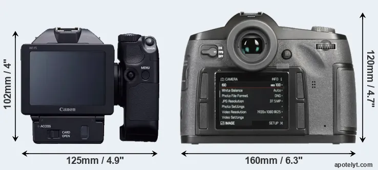 Comparison XC10 or S-E Typ 006 rear