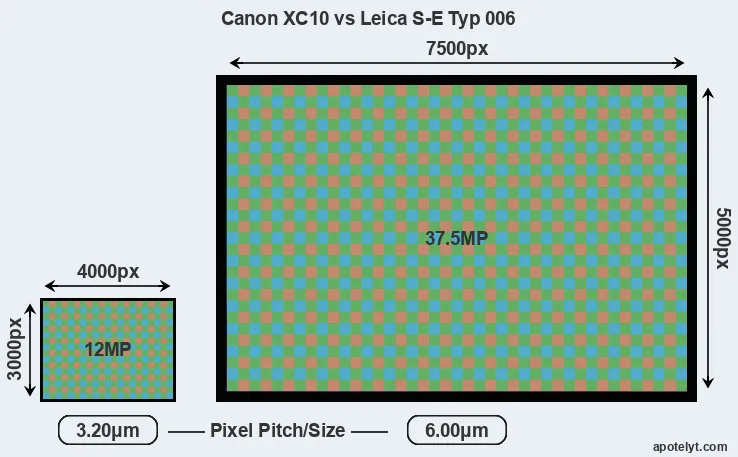 XC10 versus S-E Typ 006 MP