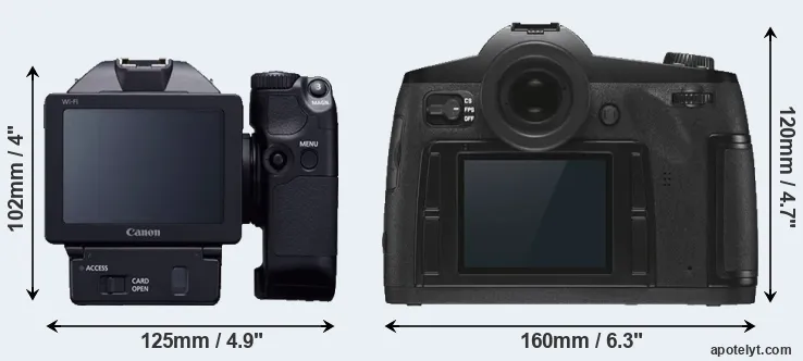 Comparison XC10 or S3 rear