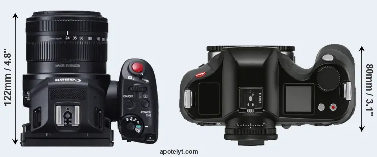 Compare XC10 versus S3 top