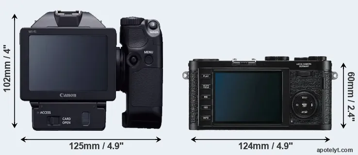 Comparison XC10 or X1 rear