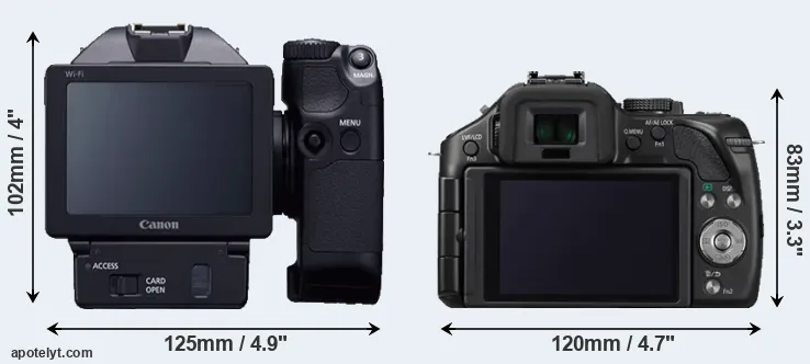 Comparison XC10 or G5 rear
