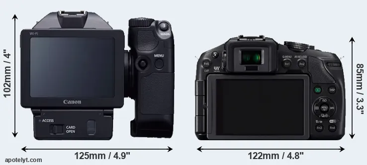 Comparison XC10 or G6 rear