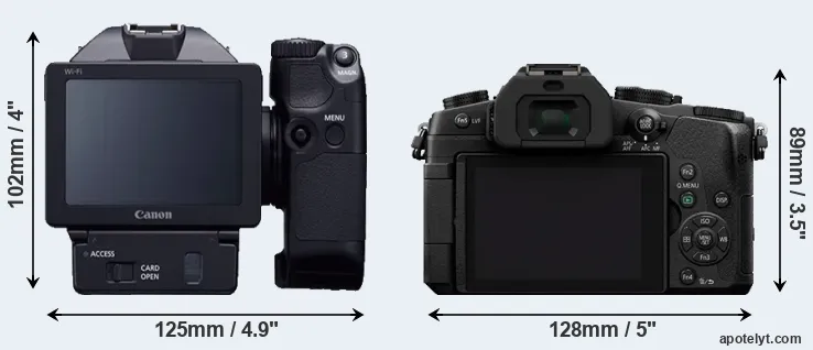 Comparison XC10 or G80 rear