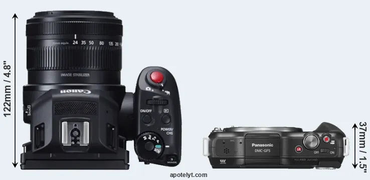 Compare XC10 versus GF5 top