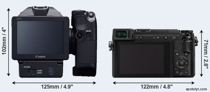 Comparison XC10 or GX80 rear