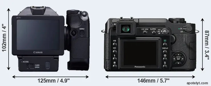 Comparison XC10 or L1 rear