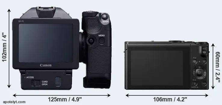 Comparison XC10 or LX15 rear
