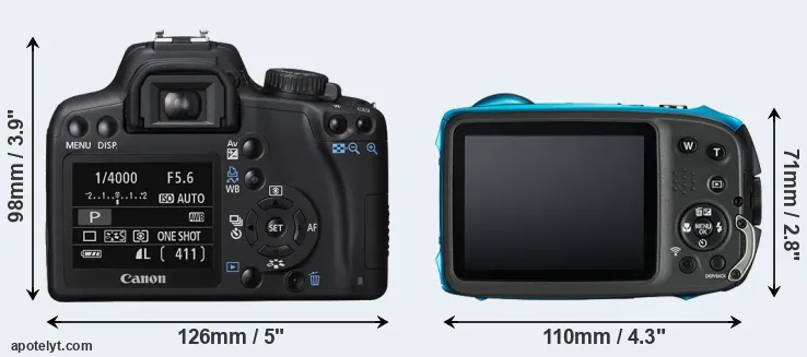 Comparison XS or XP130 rear