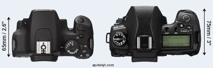 Compare XS versus E-30 top