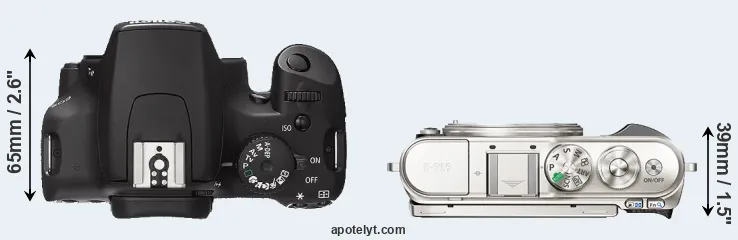 Compare XS versus E-PL9 top
