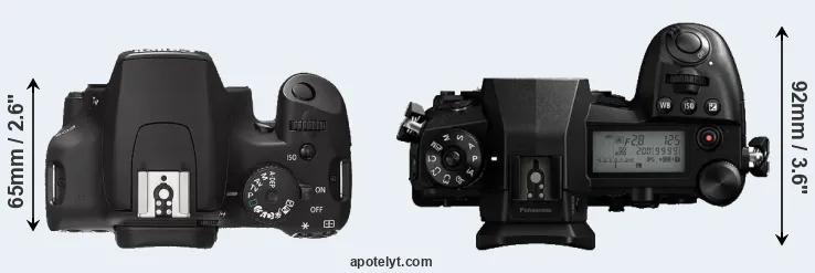 Compare XS versus G9 top