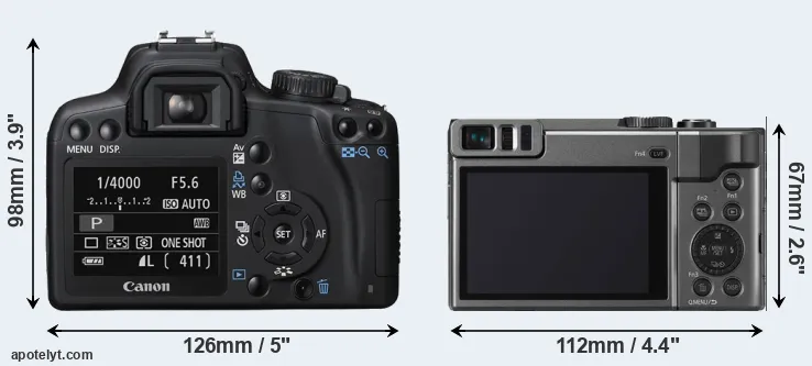 Comparison XS or ZS70 rear