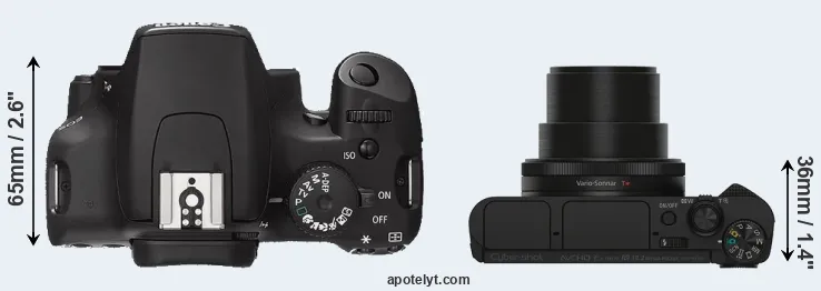 Compare XS versus HX90V top