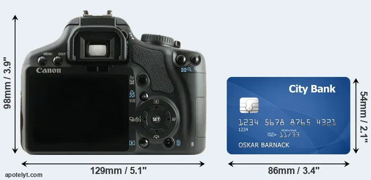XSi and credit card rear side