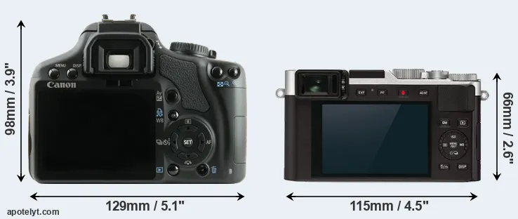 Comparison XSi or D-LUX 7 rear