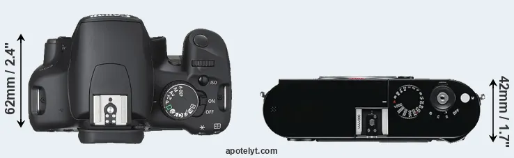 Compare XSi versus M Typ 240 top
