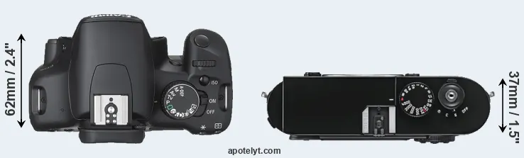 Compare XSi versus M9 top