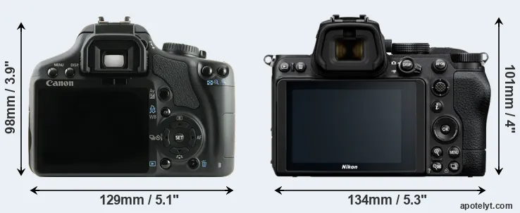 Comparison XSi or Z5 rear