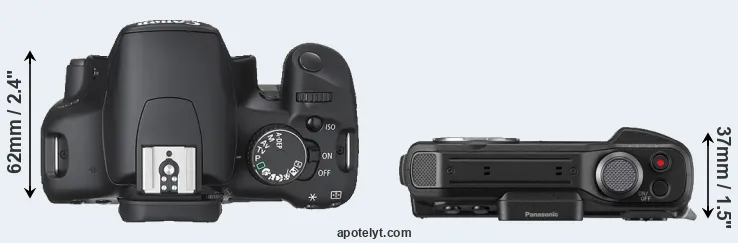 Compare XSi versus TS7 top
