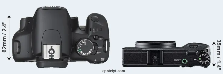 Compare XSi versus GR top